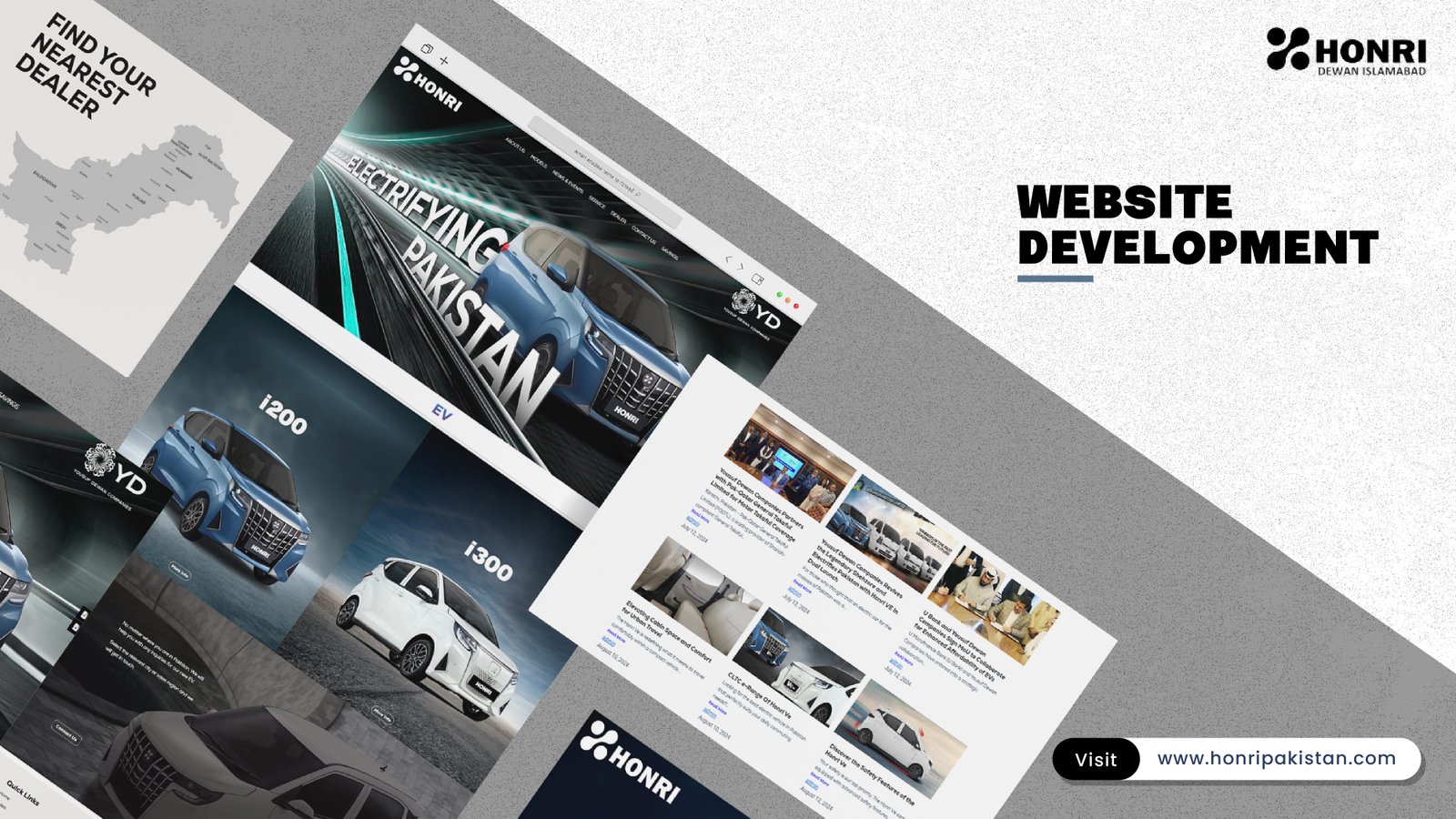 Honri — Campaign landing page