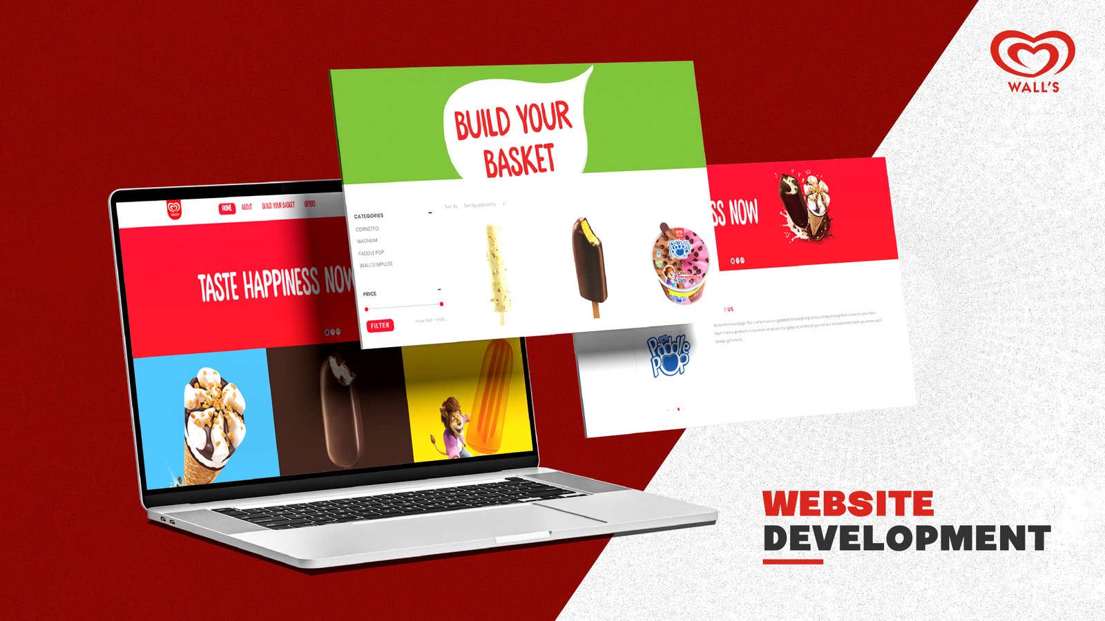 Wall's — Build Your Own Bundle eCommerce experience